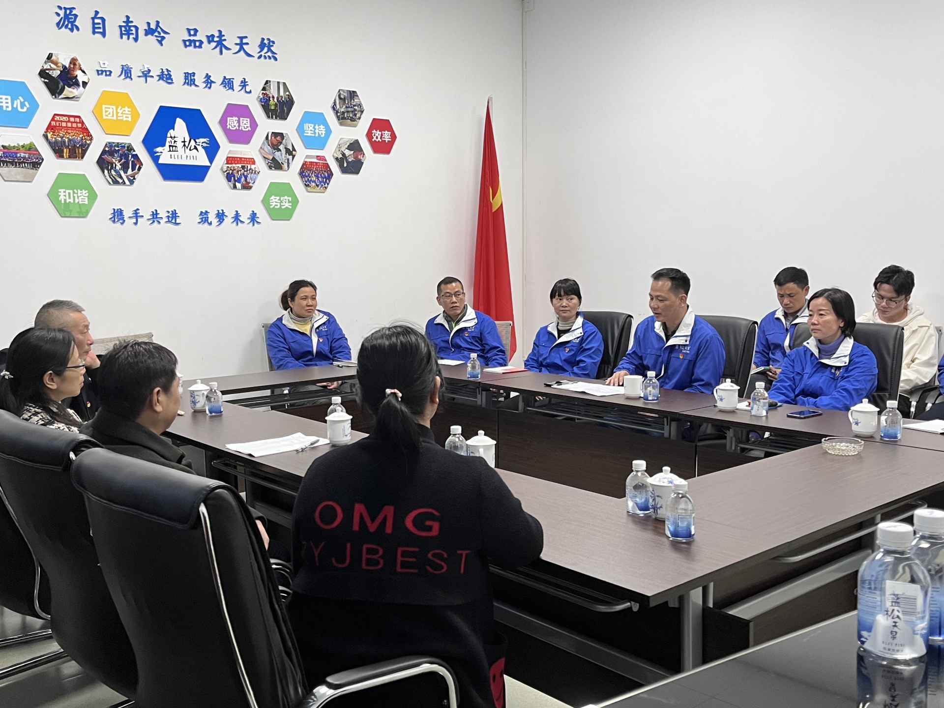 重磅 | 乳源縣直機關工委，親臨廣東藍松生產(chǎn)基地指導黨建工作